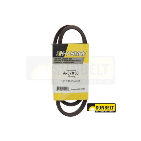 A & I Products Belt, Transmission Drive 17" x4" x0.5" A-37X38